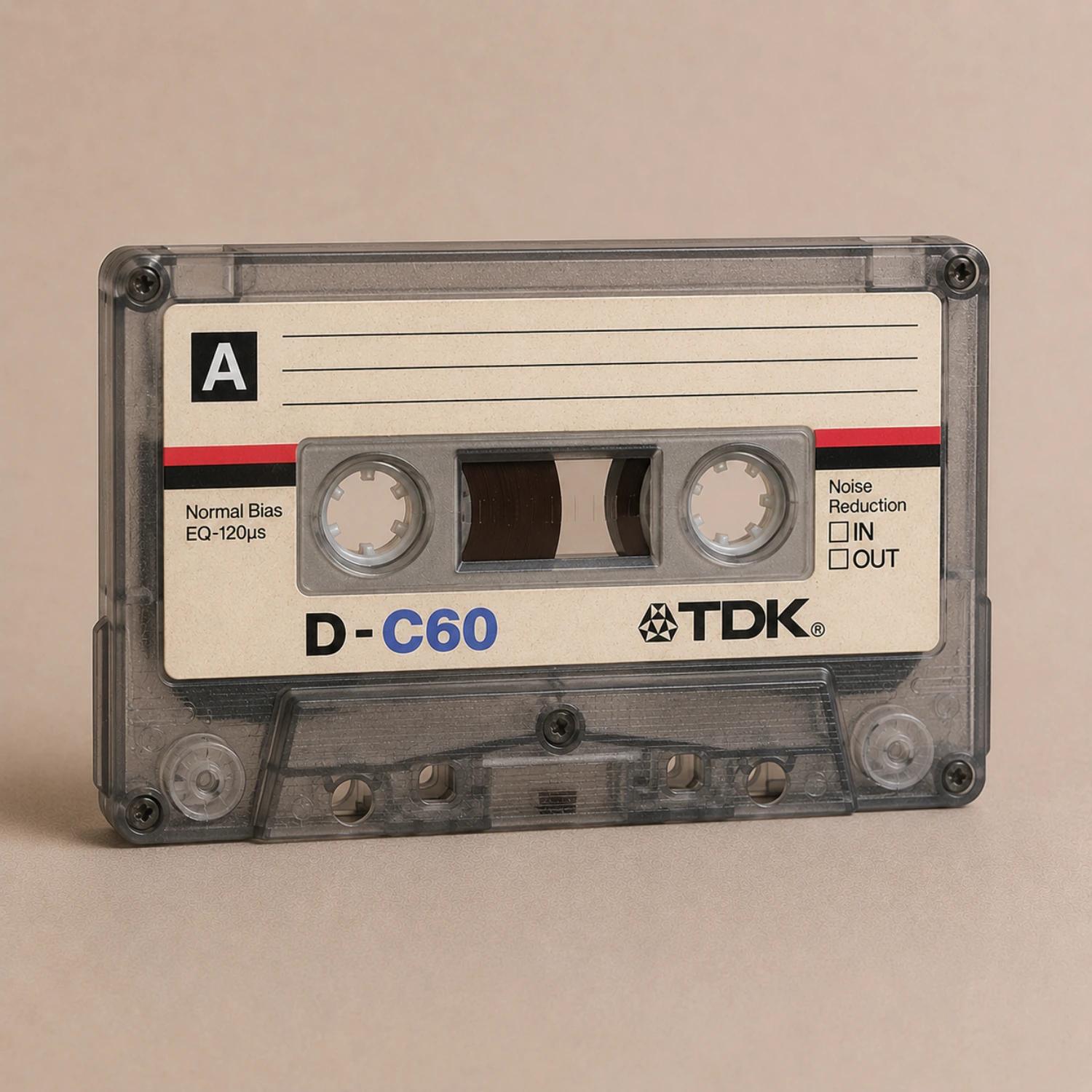 Standard compact audio cassette